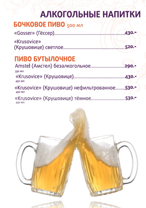Карта бара