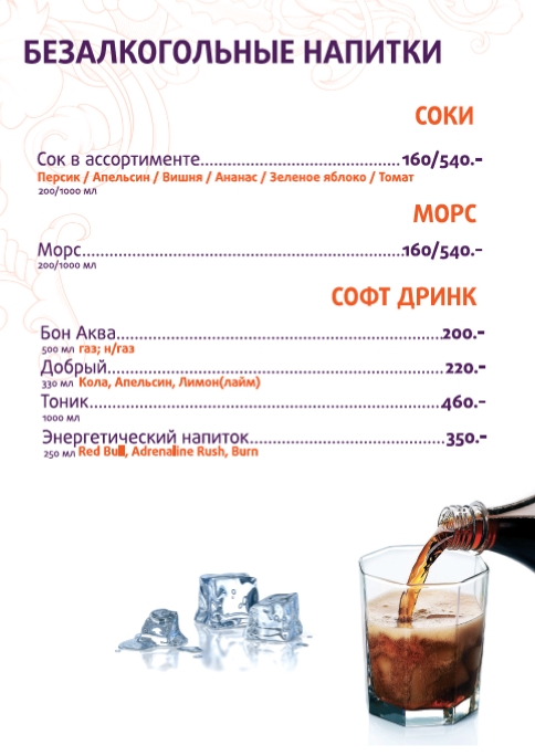 Карта бара